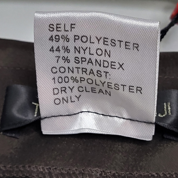 Tadashi Shoji Mother Of The Bride Taffeta Top ONLY Size 4 Espresso Brown Jewel - Picture 16 of 16